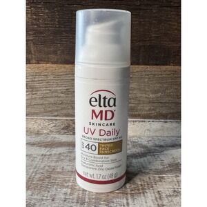 Elta MD UV Daily TINTED Facial Sunscreen SPF 40 1.7 oz EXP 2027/05 | NWOB